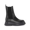 Dame Ganni Vintersko | Creepers Mid Chelsea Boot Black/Black