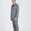 Herre Onesto Dresser | Vicenza Prato Suit Grey Melange