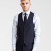 Herre Oscar Jacobson Vester | Carlo Suit Waistcoat Navy