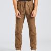 Herre SUNSPEL Bukser | Corduroy Double Pleat Trouser Cedar