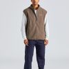 Herre Gramicci Vester | Reversible Fleece Vest Taupe