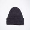 Dame Acne Studios Luer Og Panneband | Wool Blend Beanie Used Black Fn-Ux-Hats000143