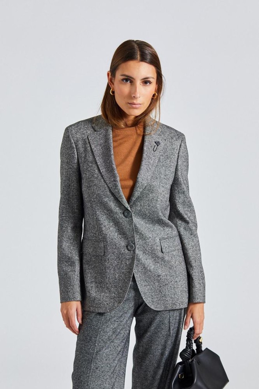 Dame LARDINI Blazere | Rocco Blazer Grey