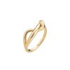 Dame Maria Black Jewelry | Twisted Deceiver Ring Gold Hp