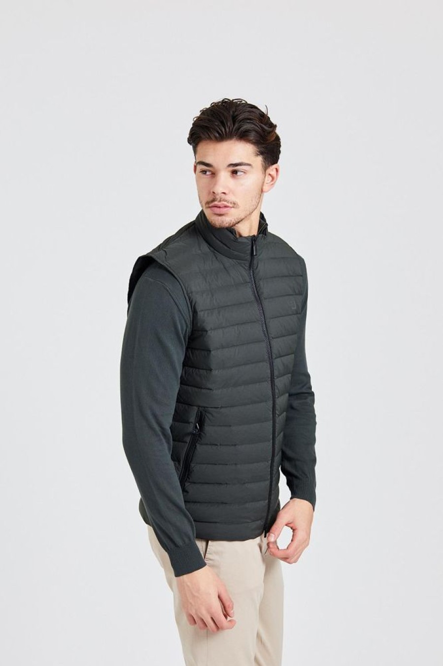 Herre UBR Vester | Supersonic Vest Night Olive