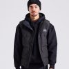 Herre Canada Goose Vester | Mens Garson Vest Black Label Cr Black