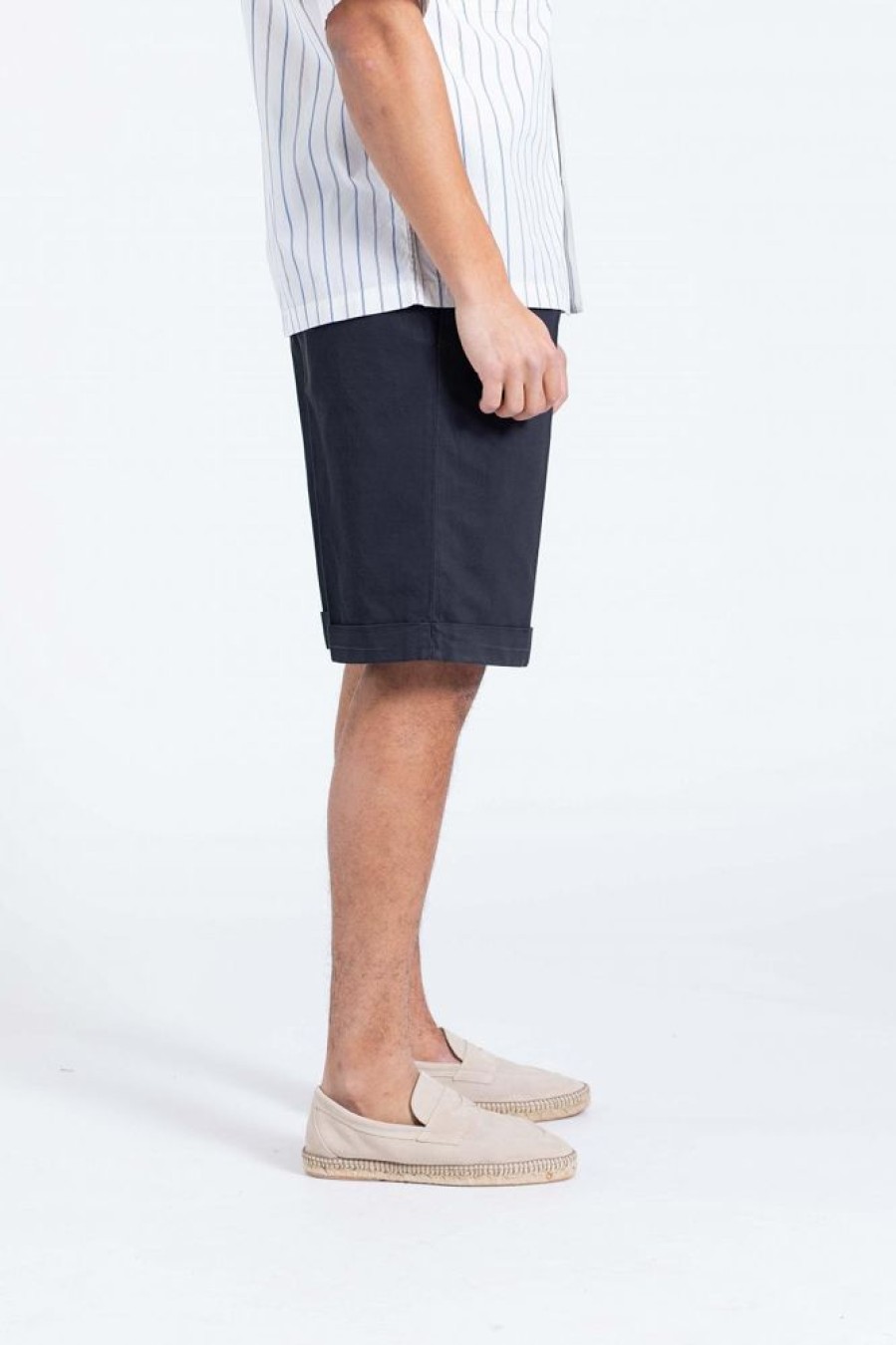 Herre BARENA VENEZIA Shorts | Pantalone Scandola Vignola Carbon