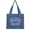 Dame Ganni Vesker | Large Easy Shopper Denim