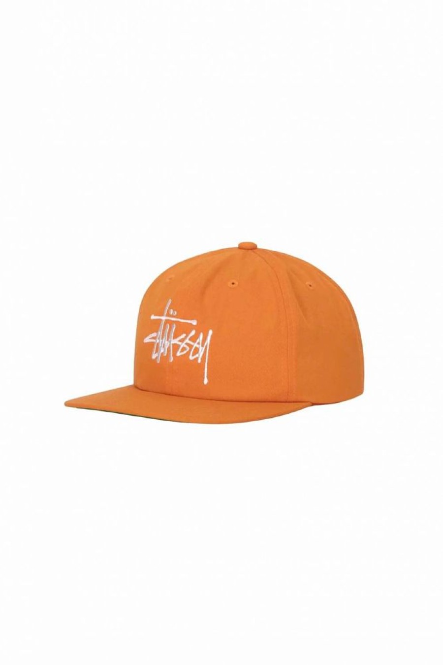 Herre Stüssy Capser | Basic Strapback Cap Orange