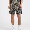 Herre HERON PRESTON Shorts | Dry Fit Shorts Camou Green