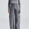 Dame Holzweiler Bukser | Betatol Trousers Dk Grey