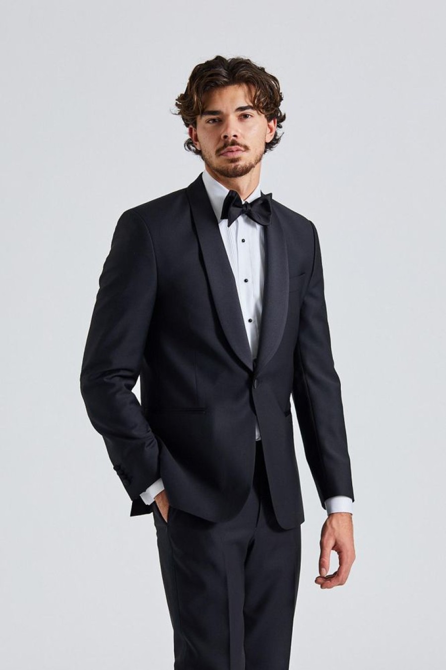 Herre Oscar Jacobson Blazere | Figaro Tux Blazer Black