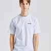 Herre Patagonia T-Skjorter | M P-6 Logo Respinsibili Tee White