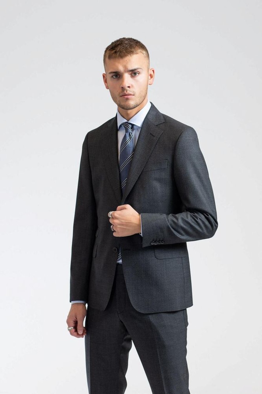 Herre Onesto Dresser | Savona Palermo Suit Grey Mel