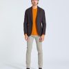 Herre BARBA Blazere | Jacket Dynamic Brown