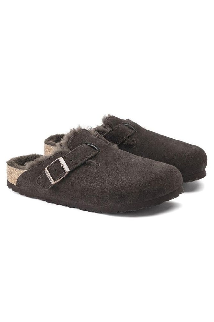 Dame Birkenstock Tofler | Boston Vl Shearling Mocca