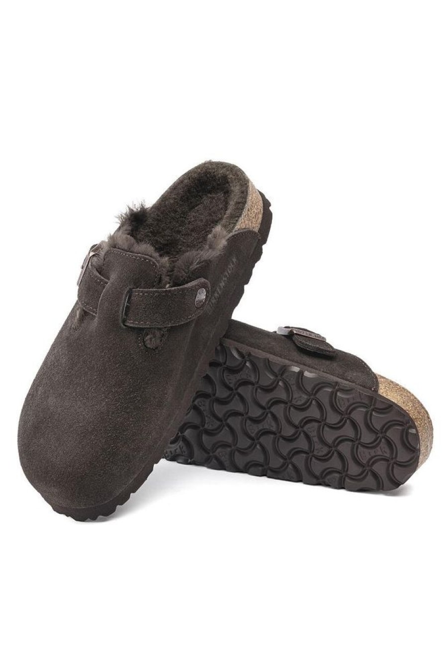 Dame Birkenstock Tofler | Boston Vl Shearling Mocca