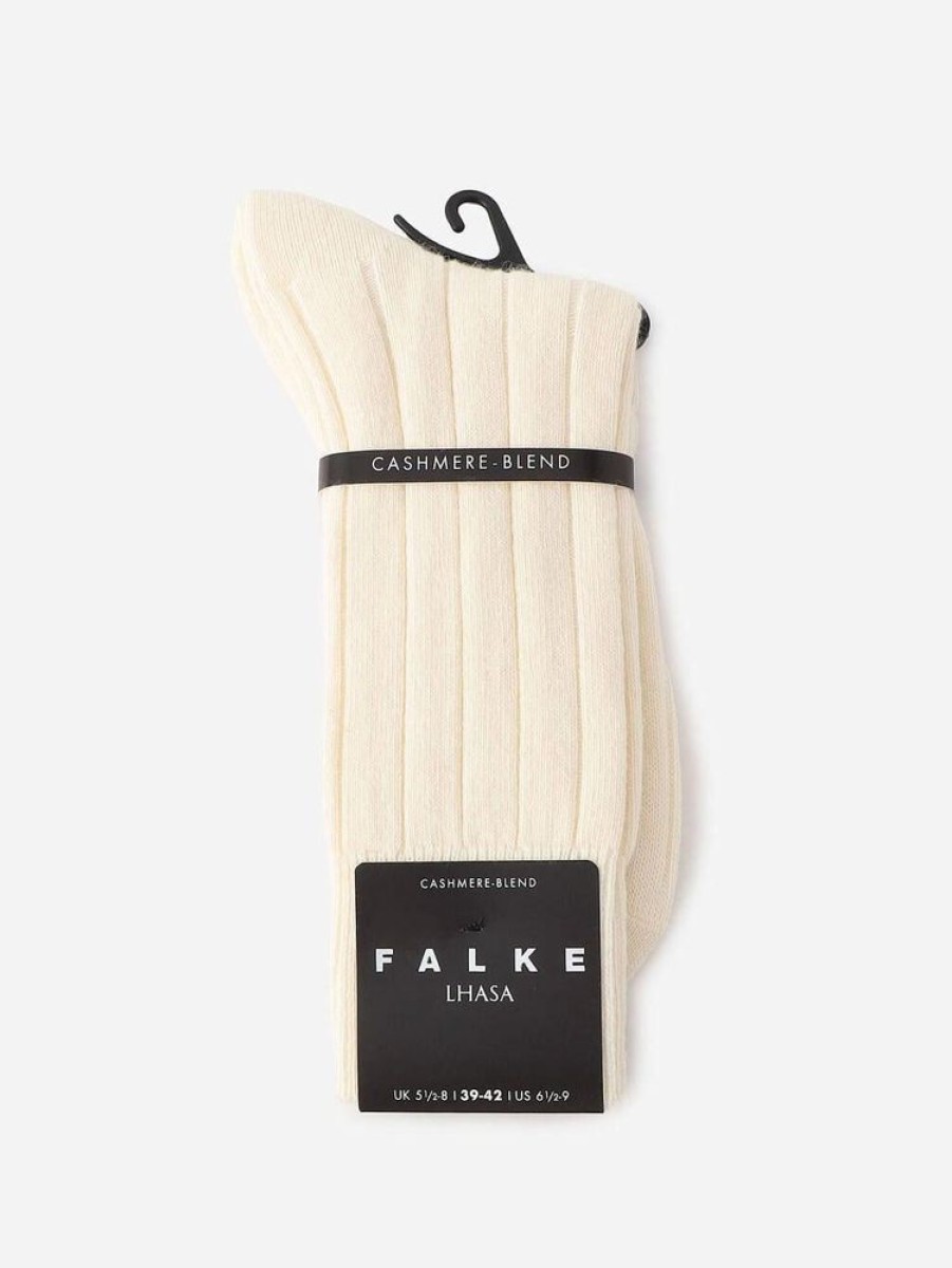 Herre Falke Sokker Og Undertoy | Lhasa Rib So White