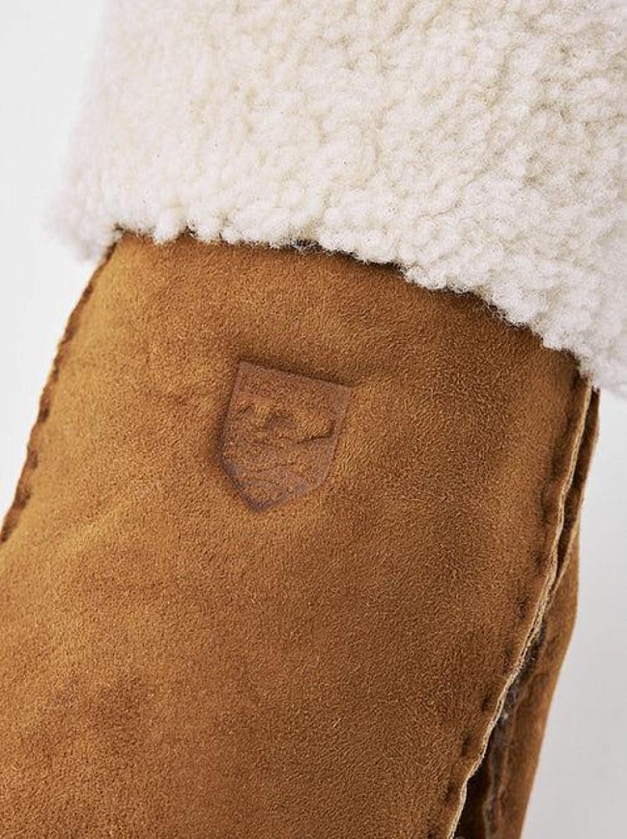 Dame Hestra Hansker Og Votter | Sheepskin Mitt Cork