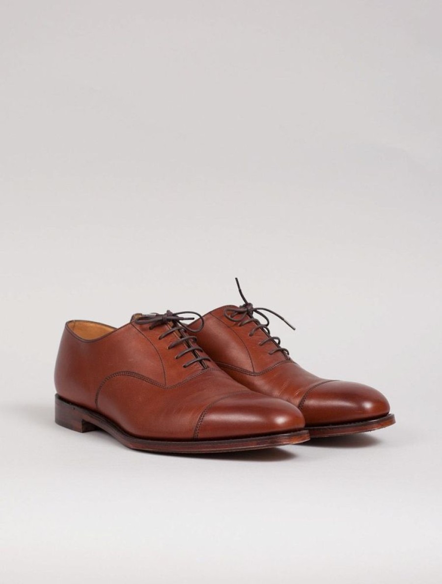 Herre LOAKE Dressko | Aldwych Mahogany