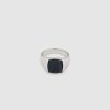 Herre Tom Wood Jewelry | Kay Ring Blue Hawk Eye