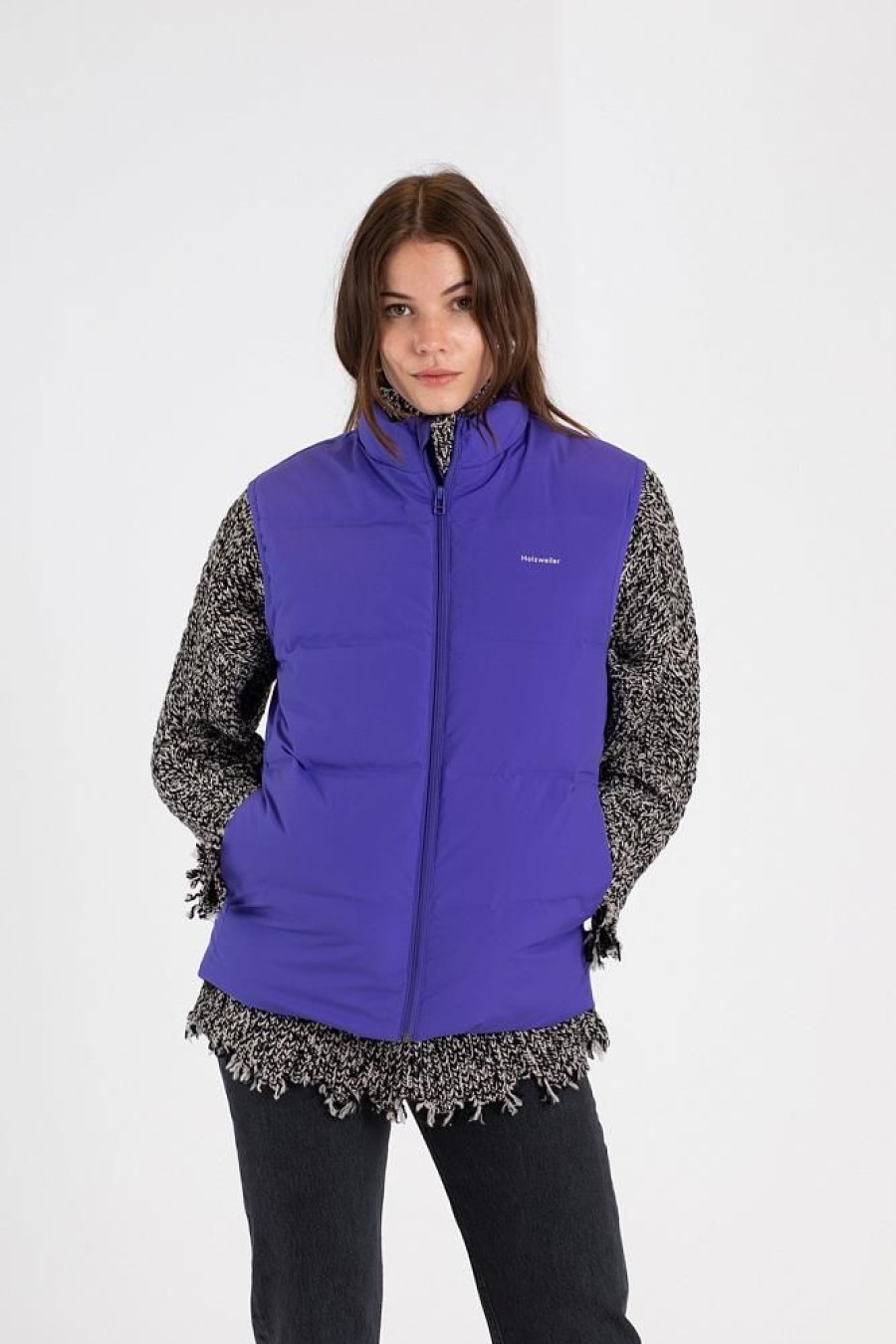 Dame Holzweiler Vester | Diff Down Vest Purple