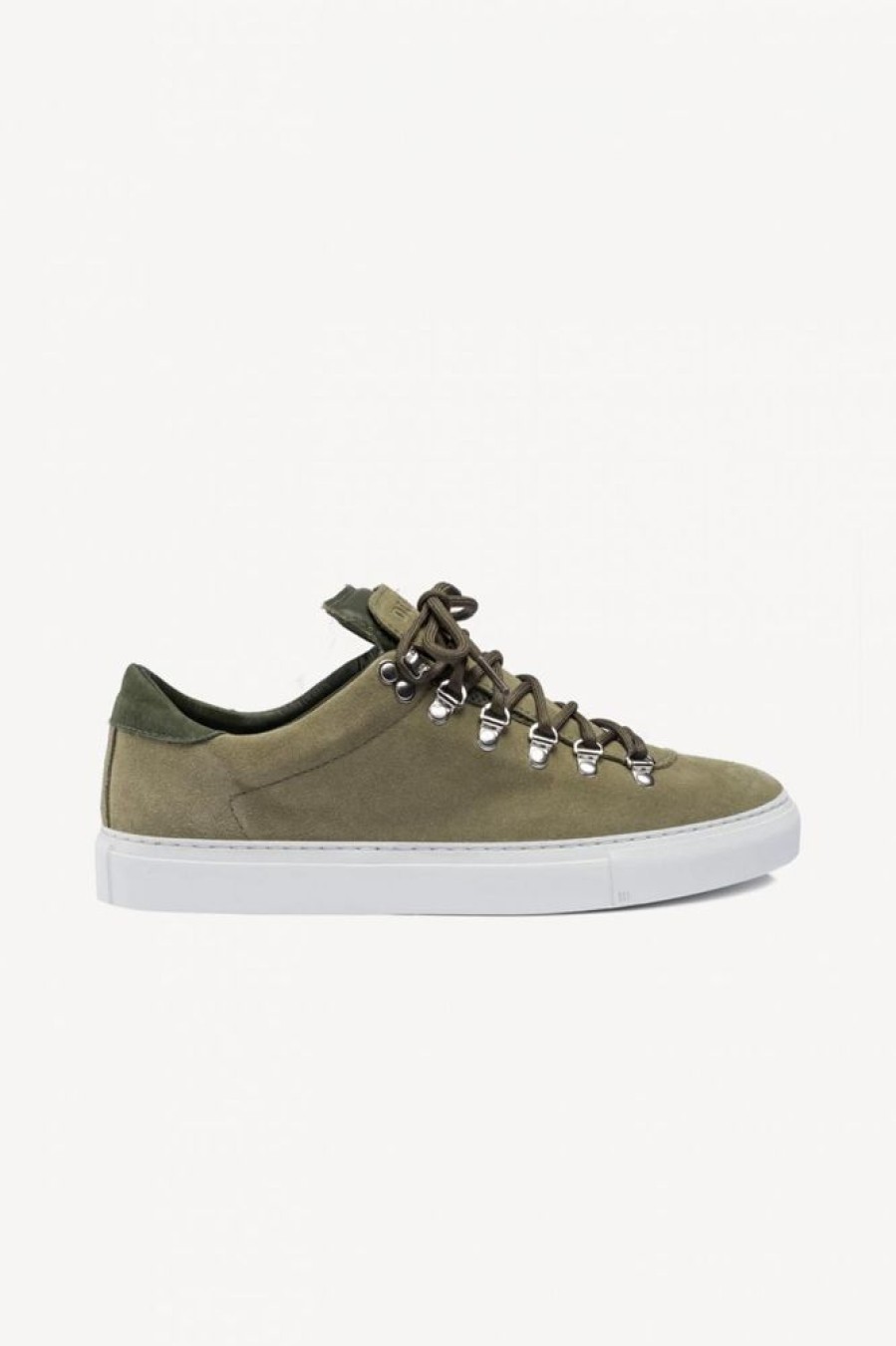 Herre Diemme Skinnsko | Marostica Low Olive Suede