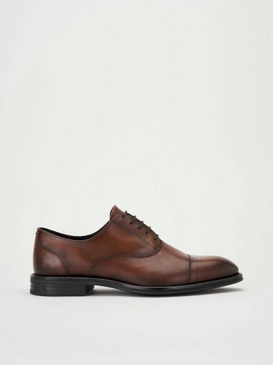 Herre Tiger of Sweden Dressko | Lathan Dark Brown