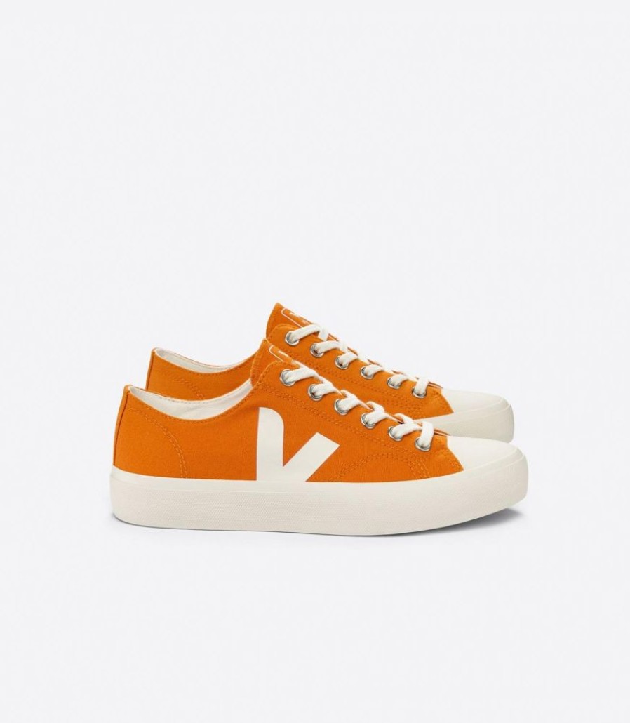 Dame Veja Sneakers | Wata Ii Low Canvas Pumpkin