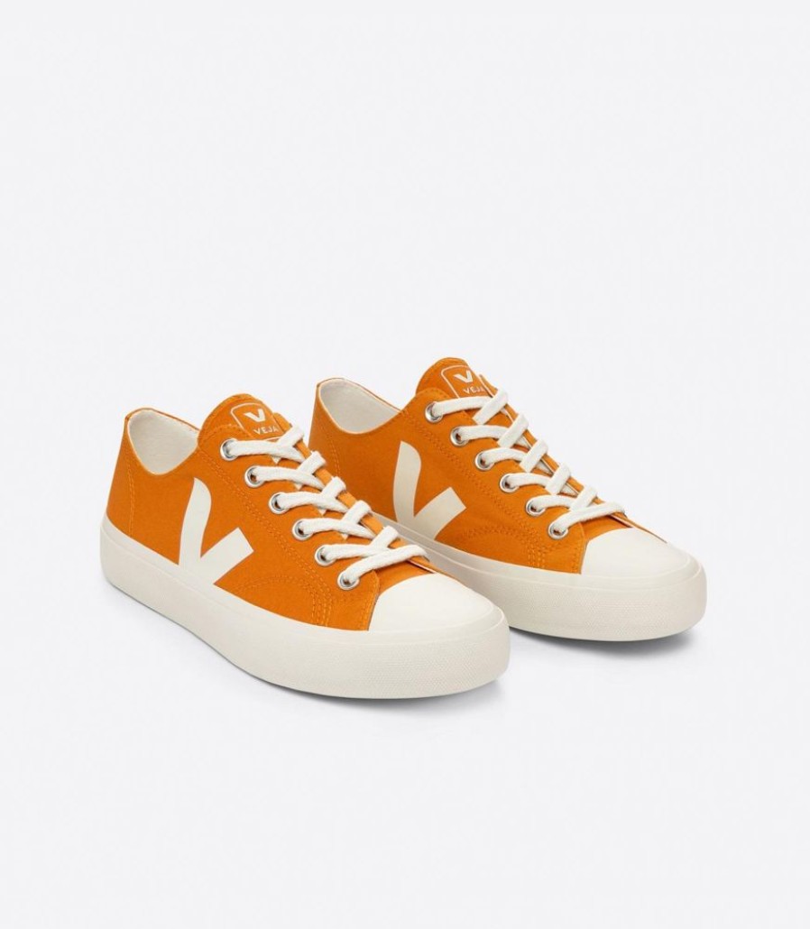 Dame Veja Sneakers | Wata Ii Low Canvas Pumpkin