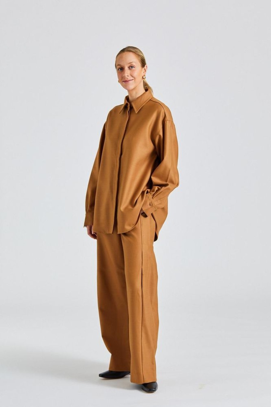 Dame Holzweiler Bukser | Vidda Trouser Camel