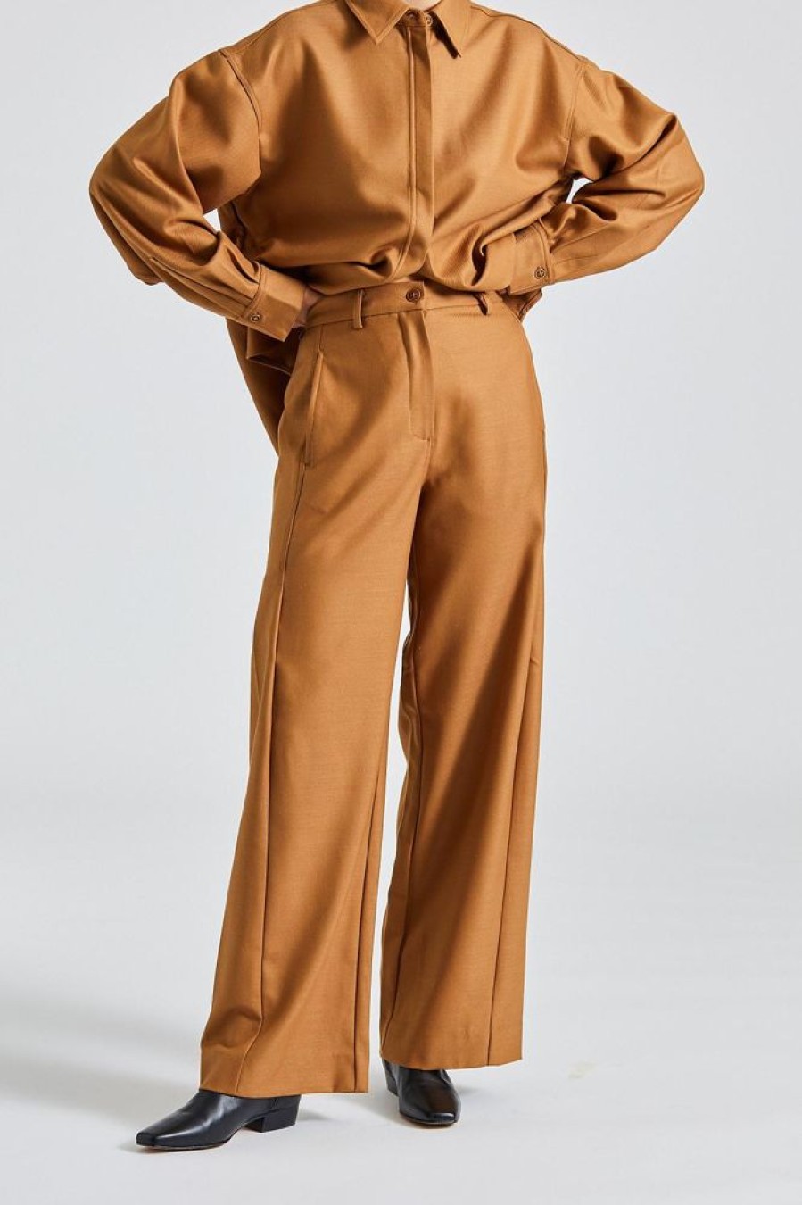 Dame Holzweiler Bukser | Vidda Trouser Camel