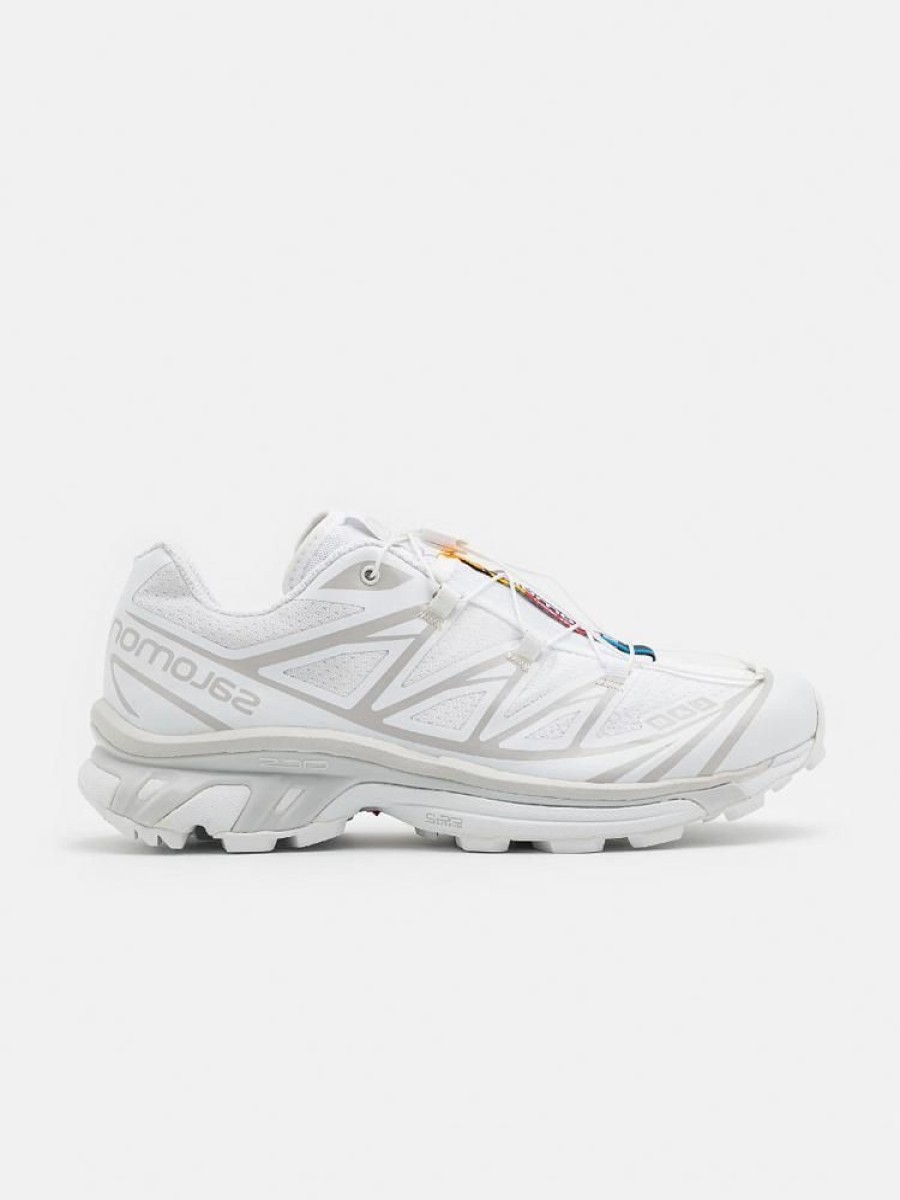 Dame Salomon Sneakers | Xt-6 White/White/Lunar Rock