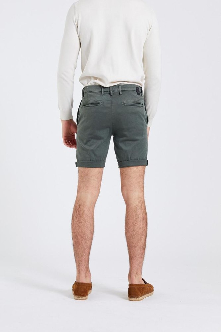 Herre Replay Shorts | Benni Hyperflex Shorts Olive