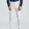 Herre Oscar Jacobson Bukser | Denz Trousers Snow White