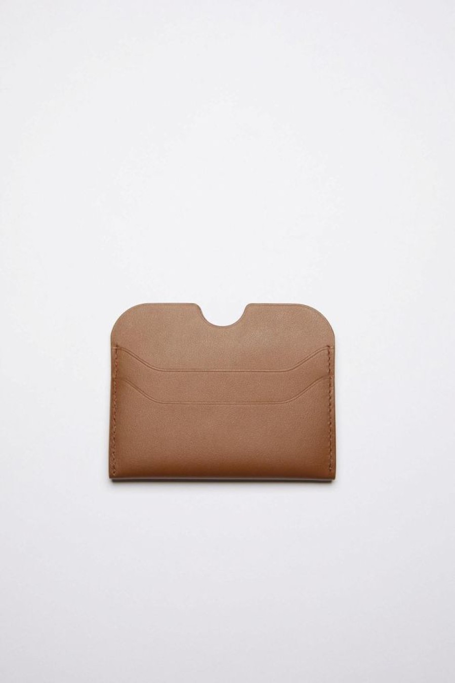 Herre Acne Studios Lommeboker | Card Holder Camel Brown Fn-Ux-Slgs000194