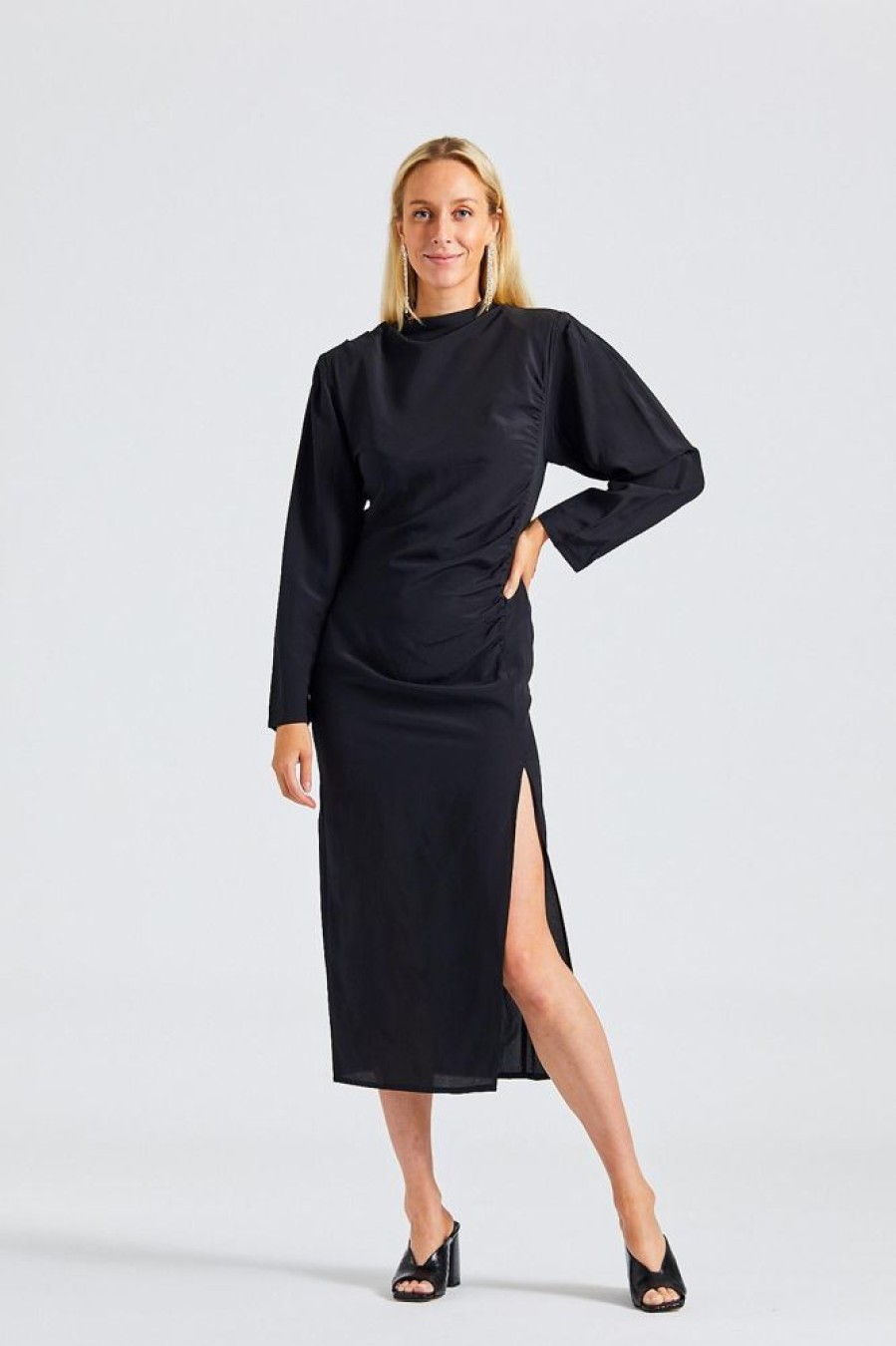 Dame ENVELOPE1976 Kjoler | Jet Dress Long Black