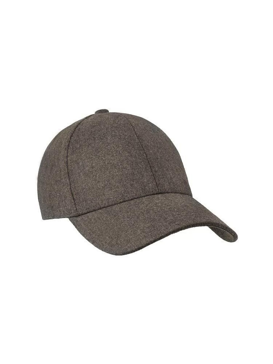 Dame Varsity Headwear Capser Og Hatter | Taupe Brown Wool