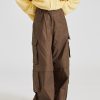 Dame Holzweiler Bukser | Ebba Cargo Trousers Olive Green