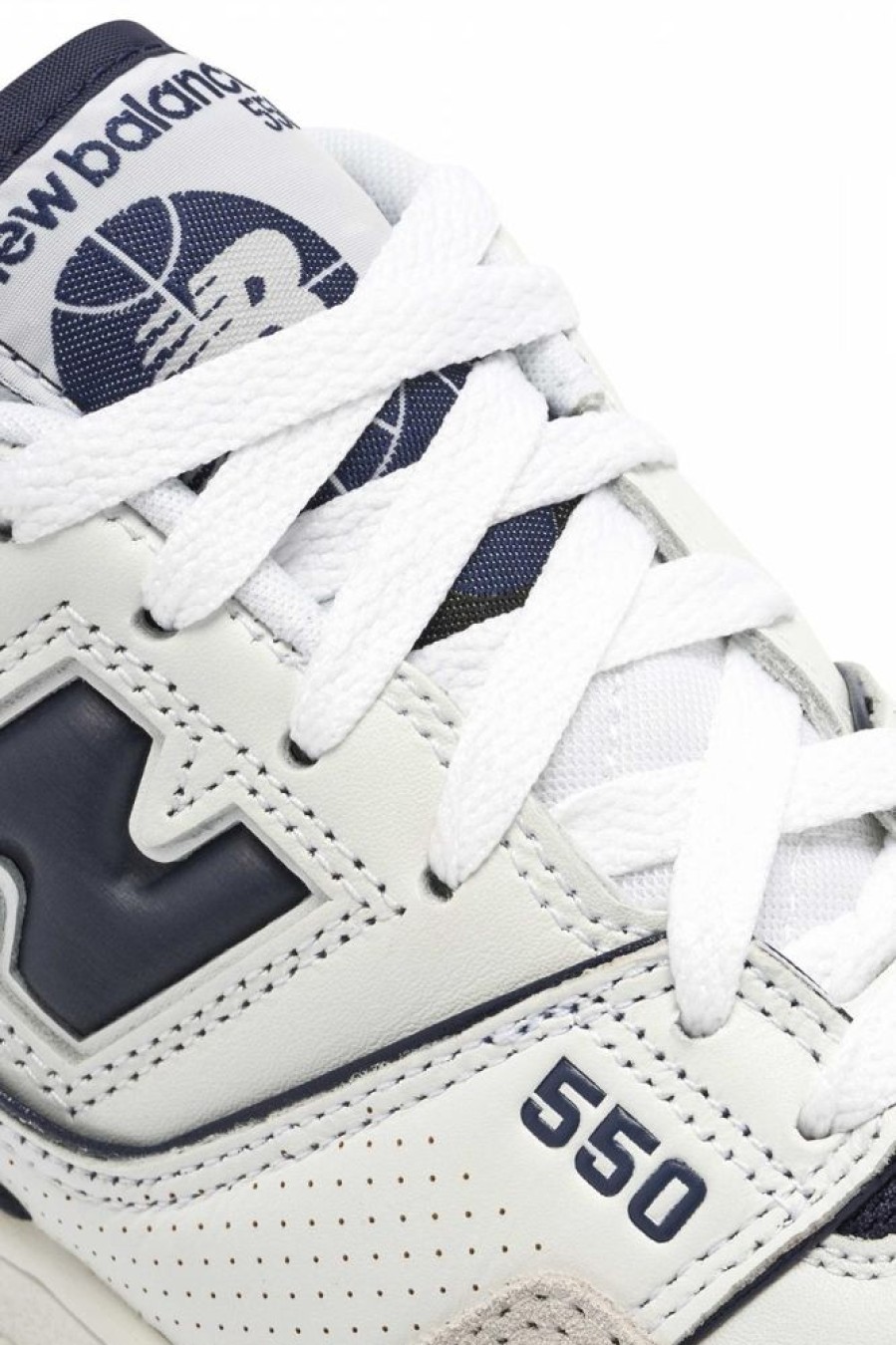 Herre New Balance Sneakers | Bb550Wa1 White/Team Navy