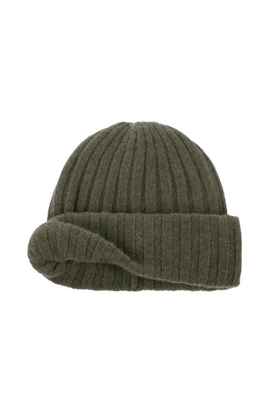 Herre Stetson Luer Og Panneband | Beanie Cashmere Moss Green