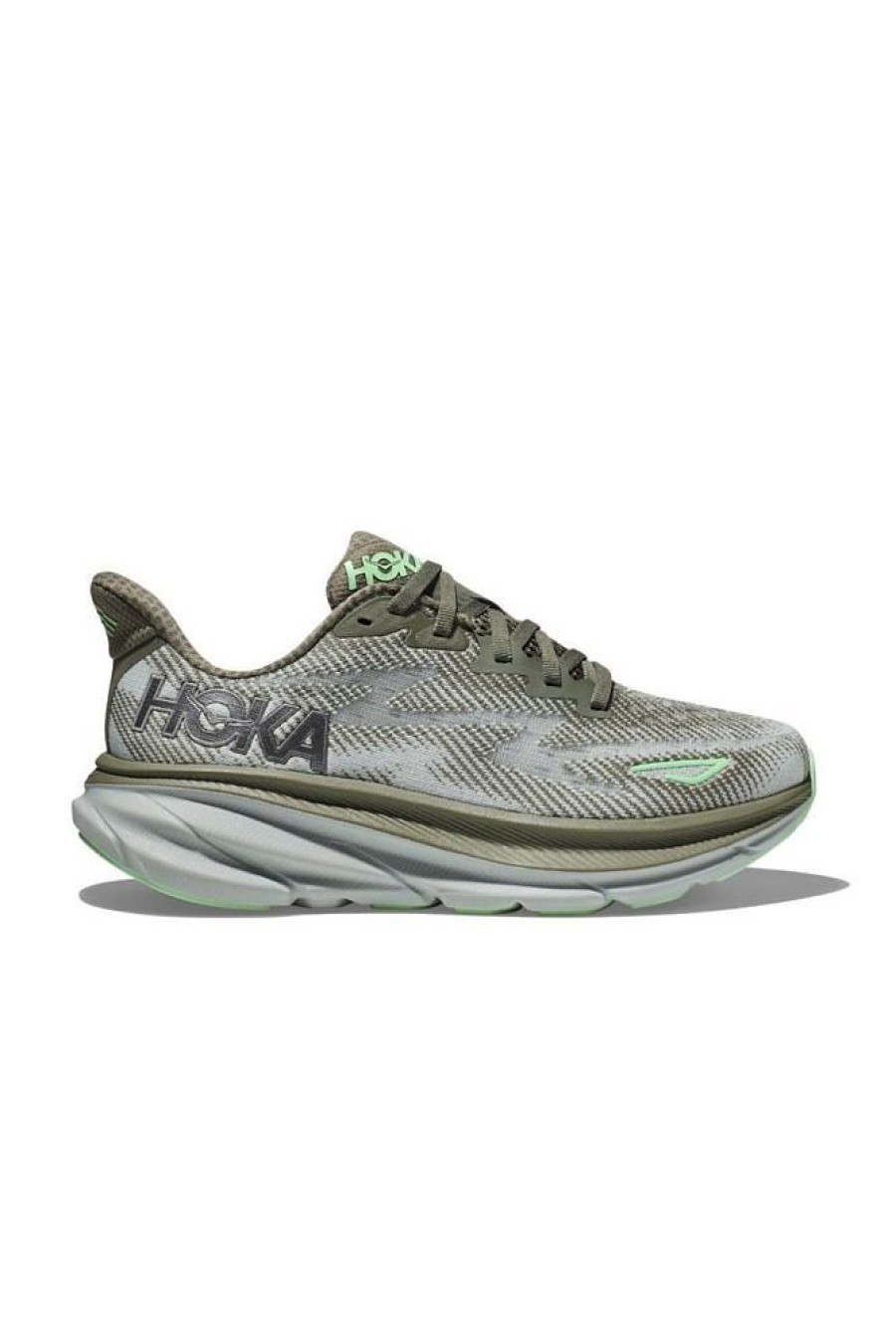 Dame HOKA Sneakers | W Clifton 9 Olive Haze/Mercury