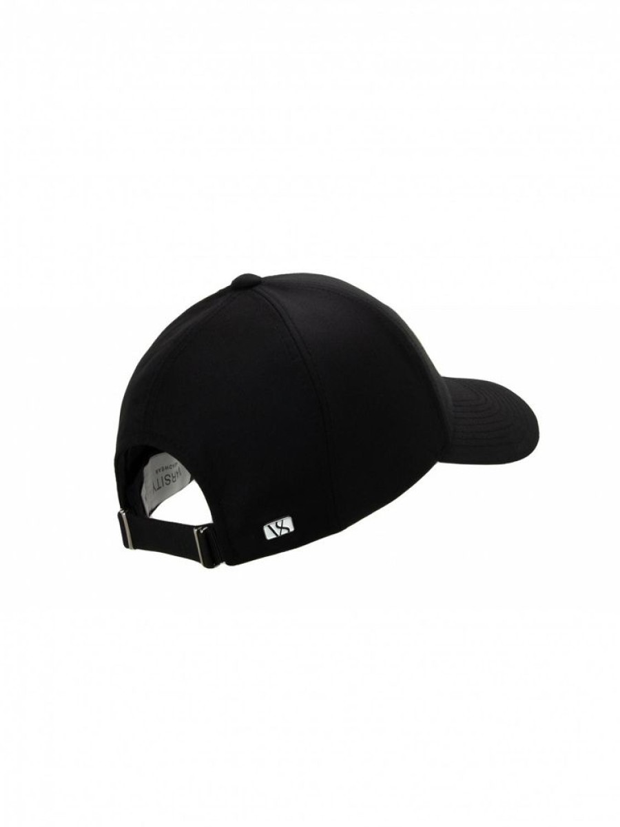 Dame Varsity Headwear Capser Og Hatter | Black Active Tech