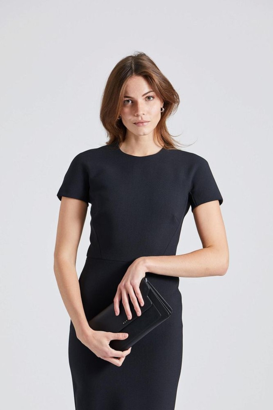 Dame Victoria Beckham Kjoler | T-Shirt Fitted Dress Black