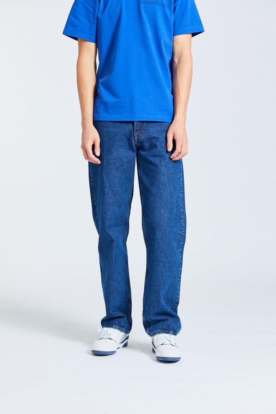 Herre SUNFLOWER Jeans | Loose Rinse Blue