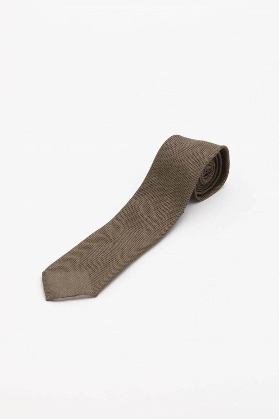 Herre LARDINI Slips Og Sloyfer | Classic Man Tie Green