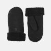 Dame Hestra Hansker Og Votter | Sheepskin Mitt Black