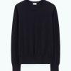 Dame Filippa K Gensere | Merino R-Neck Sweater Black