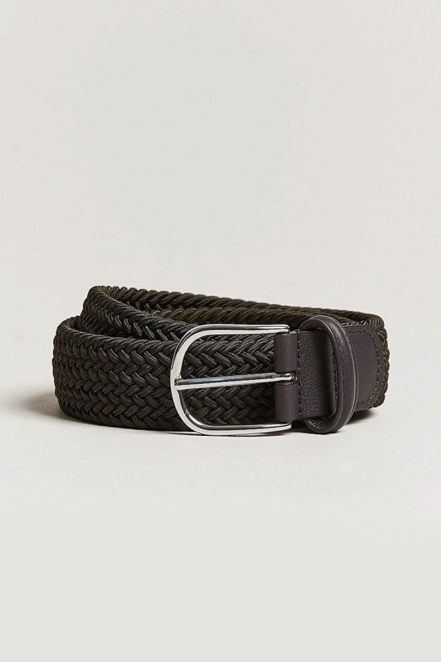 Herre Anderson Belter | Woven Textile Belt Ne37 Green