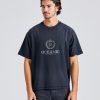 Herre Holzweiler T-Skjorter | Live Oceanic Tee Dk Grey